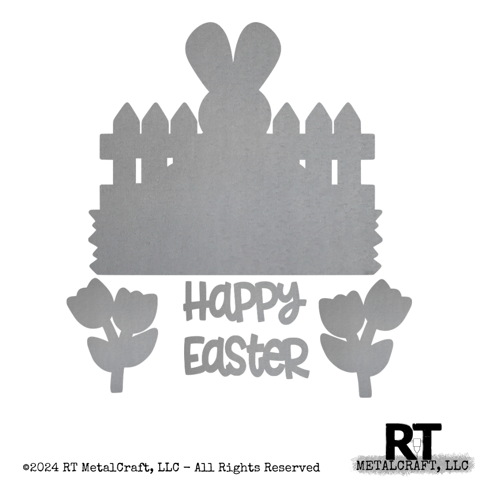 Bare Metal Happy Easter Rt Metalcraft Llc