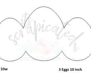 Bare Metal - 3 Eggs 10 inch
