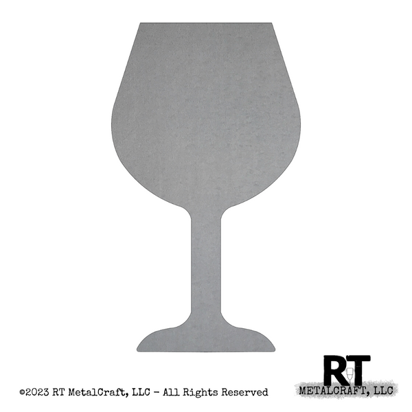 Bare Metal Wine Glass