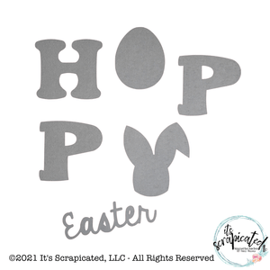 Porch Candy® - HOPPY EASTER - Bare Metal Design Set  