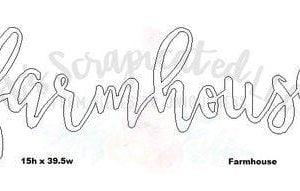Bare Metal - Farmhouse It's Scrapicated, LLC 