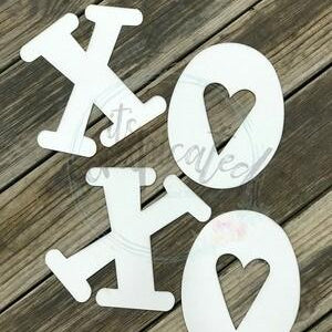 Porch Candy® - XOXO - Bare Metal Design Set 